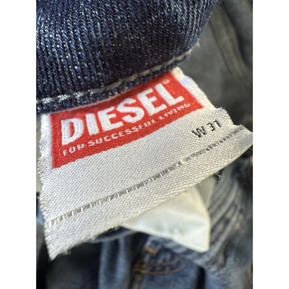 Diesel Industry‎ Jeans Men 31 Blue Regular Straight Leg Stretch